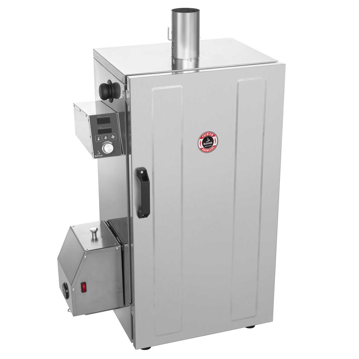 BBQ Räucherofen 70 L seitliche Ansicht