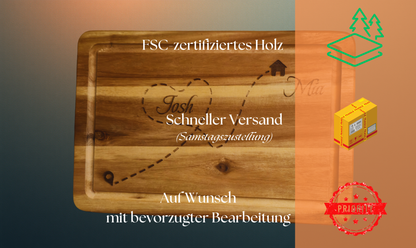 Akazienholz Schneidebrett