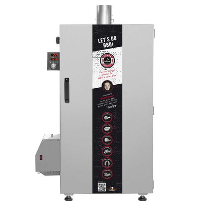 BBQ Räucherofen 150L frontale Ansicht