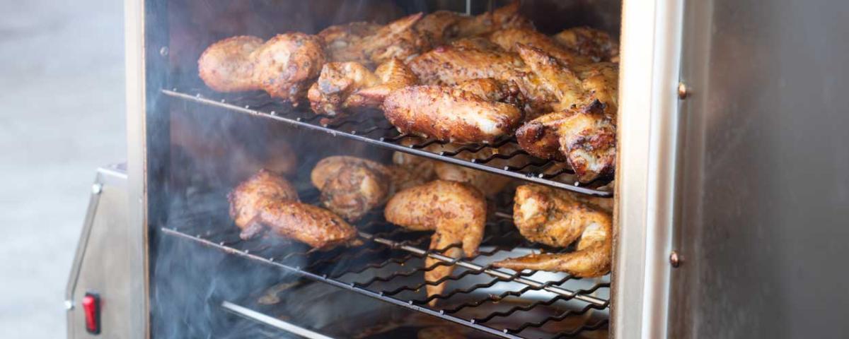 Geräuchertes Hähnchen