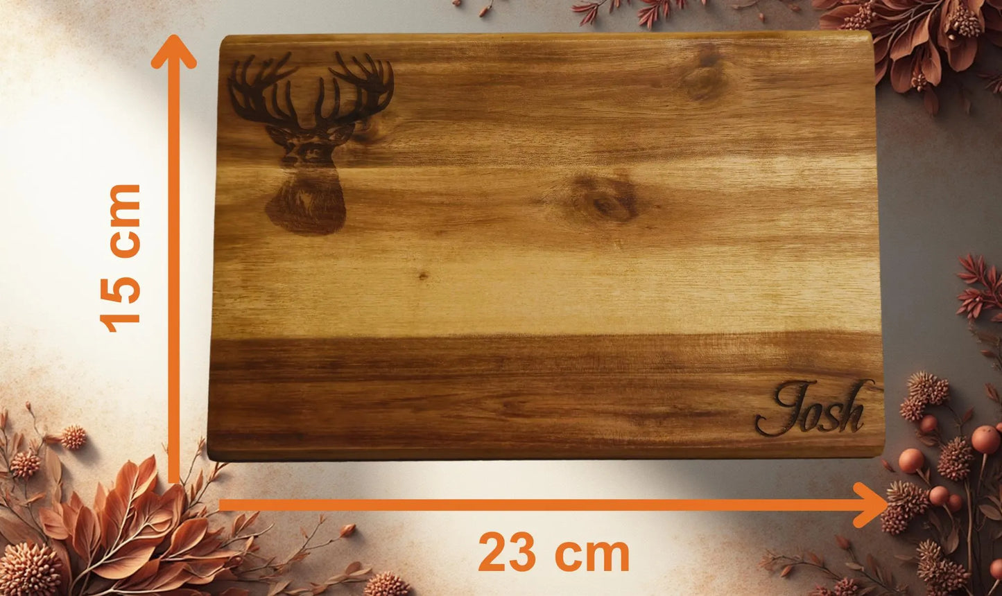 Frühstücks- & Brotzeitbrett aus Holz